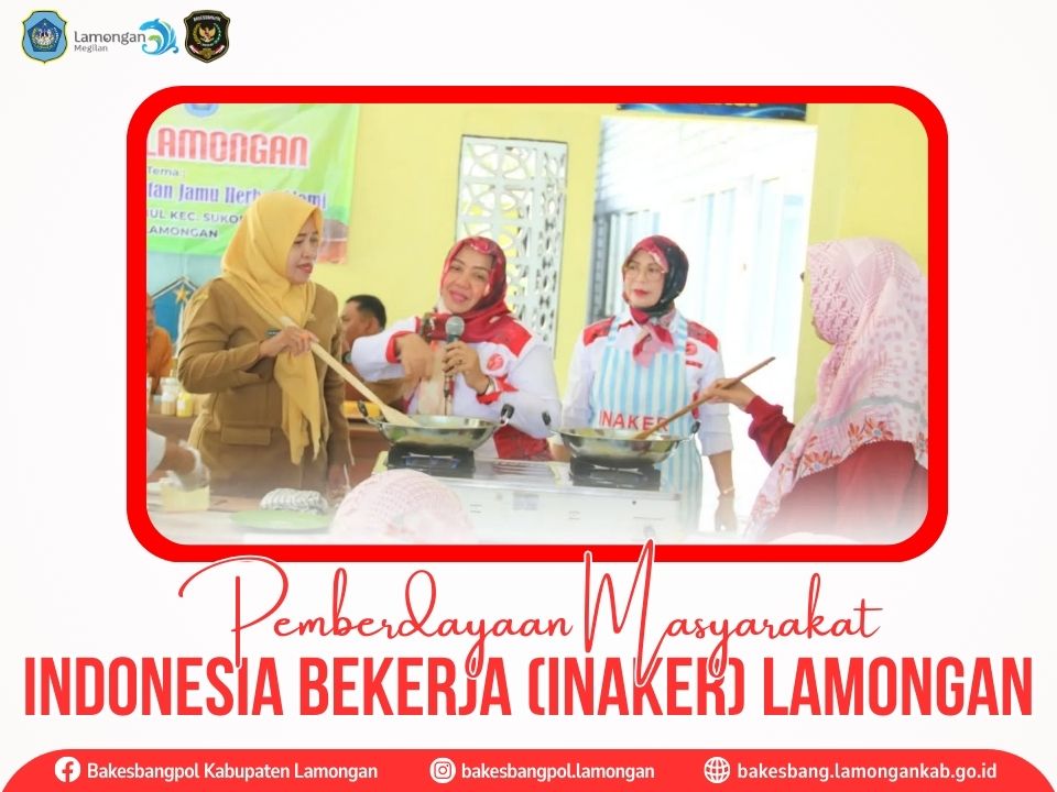 INAKER Lamongan Gelar Pelatihan Pembuatan Jamu Herbal