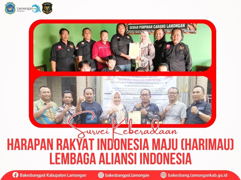 Survei DPC  HARIMAU dan Lembaga Aliansi Indonesia