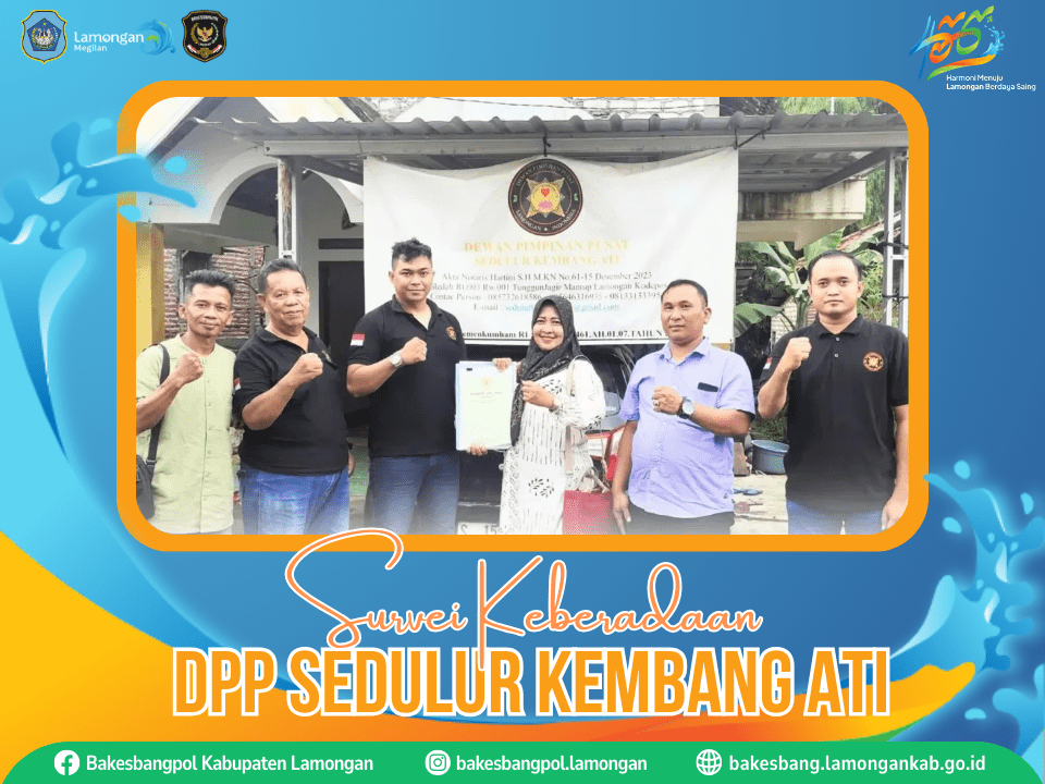 Survei Keberadaan DPP Sedulur Kembang Ati Lamongan
