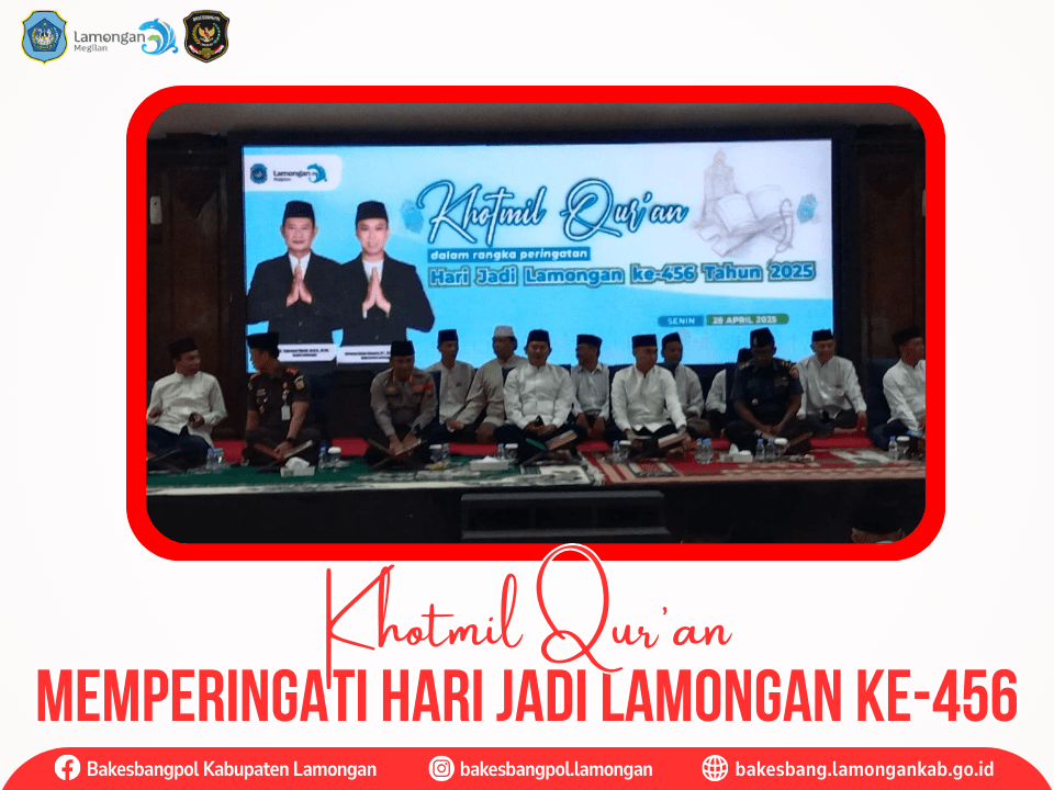 Khotmil Qur'an Awali Rangkaian Hari Jadi Lamongan ke-456
