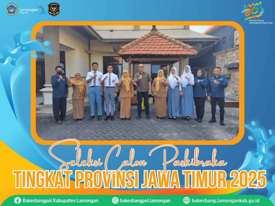 Kepala Bakesbangpol Bekali Capaska Perwakilan Kabupaten Lamongan Hadapi Seleksi di Tingkat Provinsi