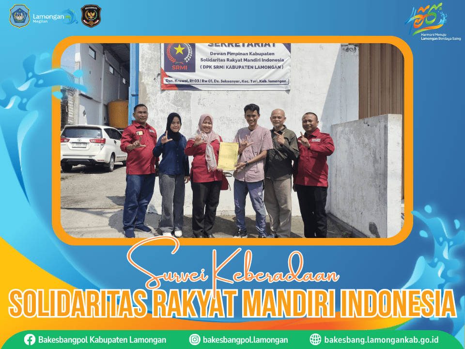 Survei Keberadaan Solidaritas Rakyat Mandiri Indonesia (SRMI) Lamongan
