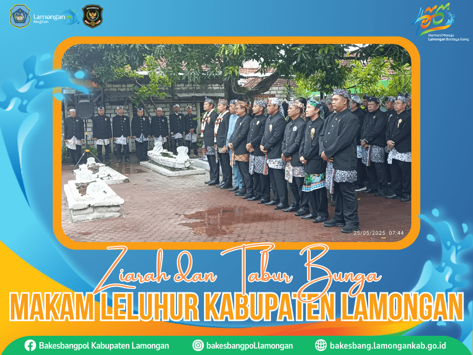 Peringati HJL ke-456, Forkopimda Ziarahi Makam Leluhur Lamongan