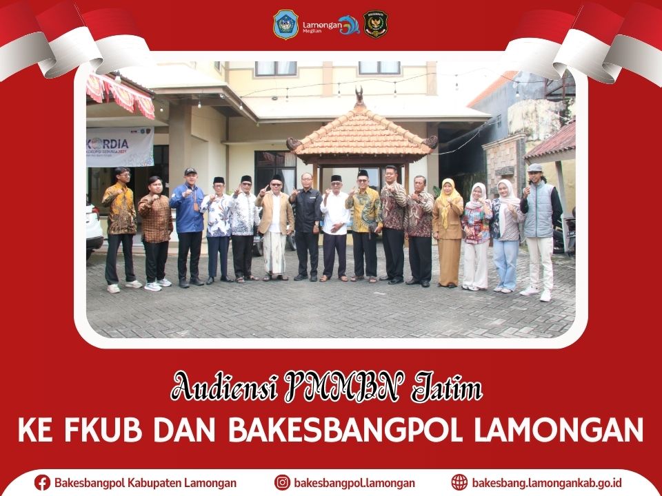 Foto: Bakesbangpol dan FKUB Lamongan Terima Audiensi PMMBN Jatim