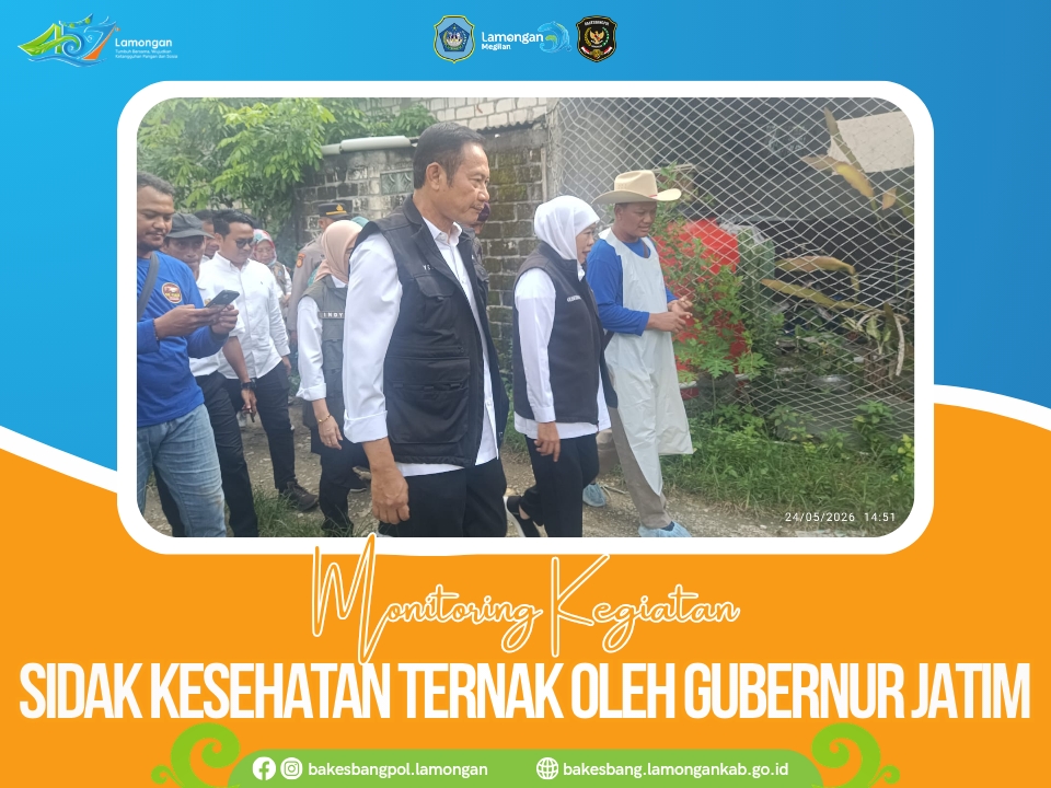 Foto: Gubernur Jawa Timur Sidak Kesehatan Ternak dan Pasar Murah di Lamongan