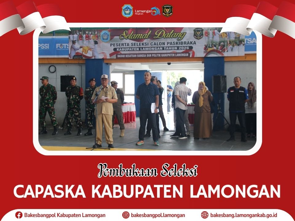 Foto: Pembukaan Seleksi Capaska Kabupaten Lamongan Tahun 2026