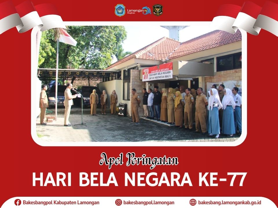 Foto: Apel Peringatan Hari Bela Negara ke-77