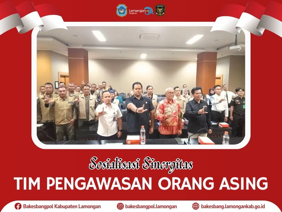 Foto: Bakesbangpol Gelar Sosialisasi Pengawasan dan Pemantauan Orang Asing