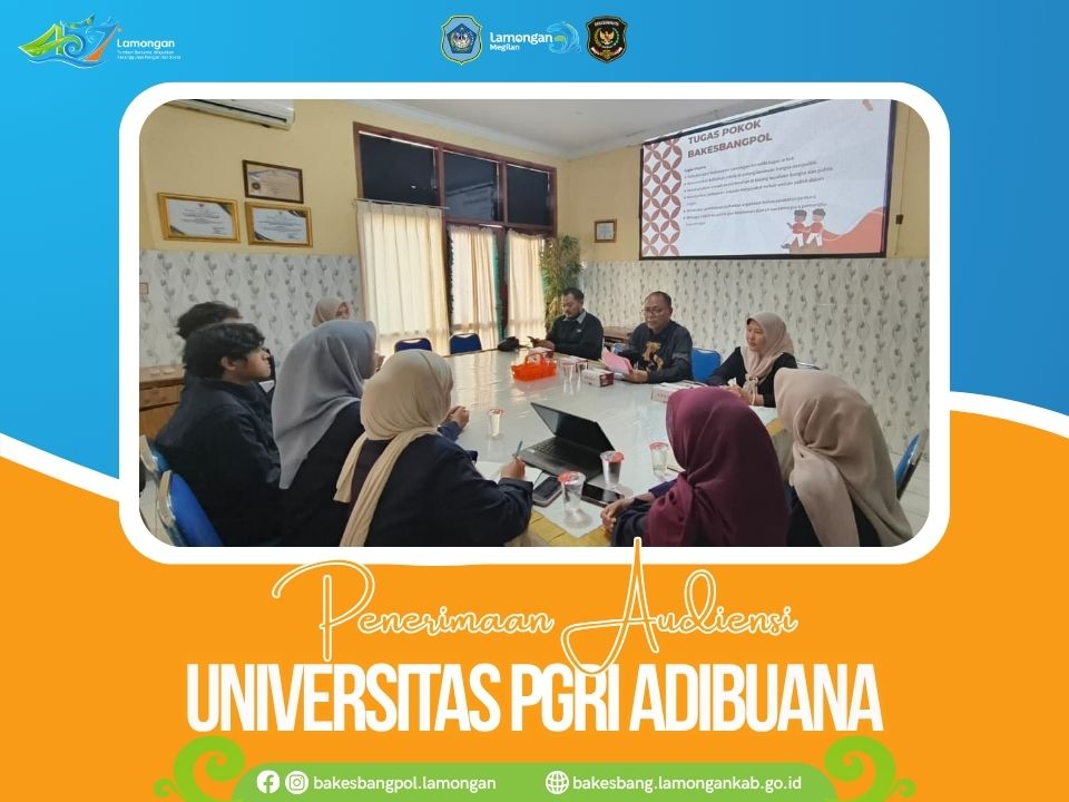 Foto: Audiensi Mahasiswa Universitas PGRI Adibuana, Bakesbangpol Berikan Pemahaman Wawasan Kebangsaan