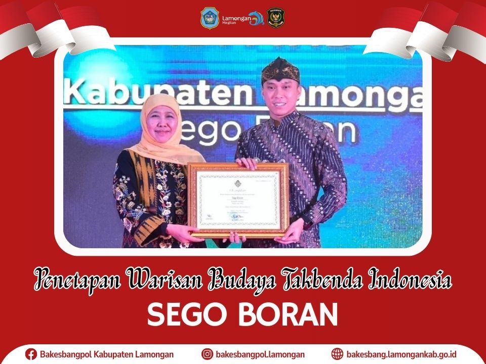 Foto: Lamongan Berbangga, Sego Boran Resmi Ditetapkan Jadi Warisan Budaya Takbenda Indonesia