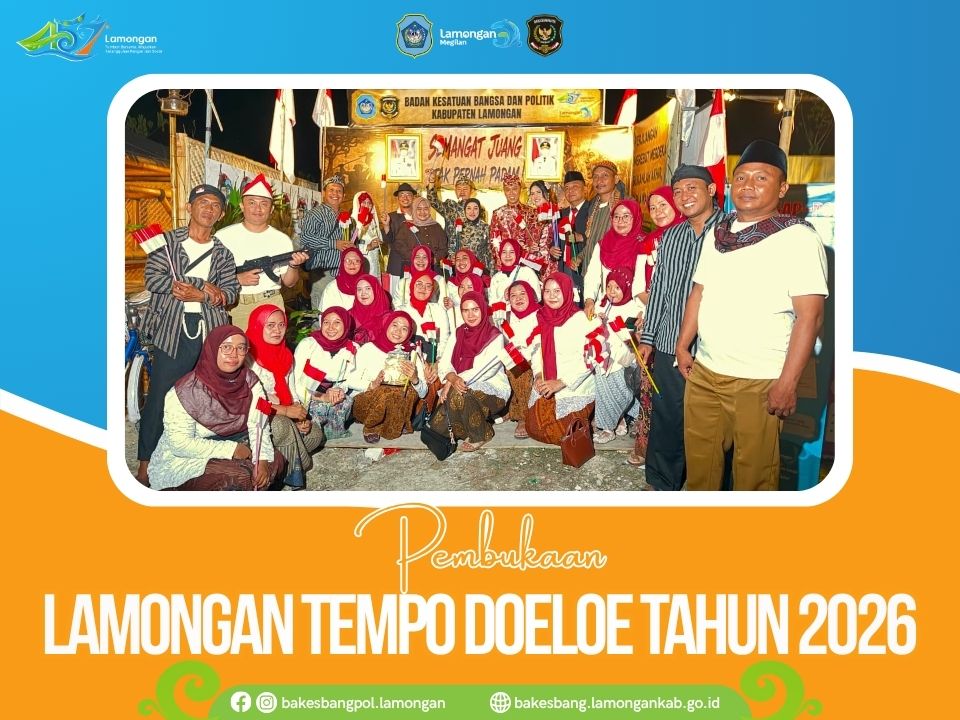 Foto: Bupati Lamongan Buka Lamongan Tempo Doeloe 2026