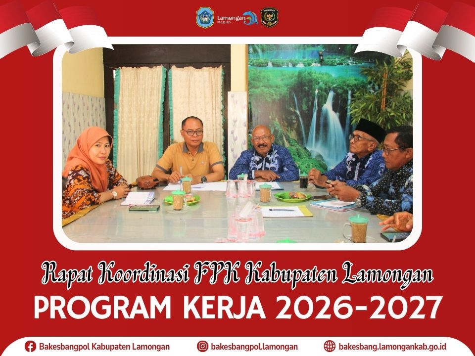 Foto: Rapat Koordinasi FPK Lamongan, Bahas Program Kerja 2026-2027