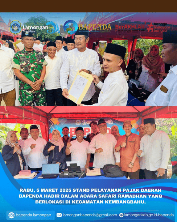 Foto: Bapak Bupati hadir dalam acara safari ramadhan yang dilaksanakan di Kecamatan Kembangbahu