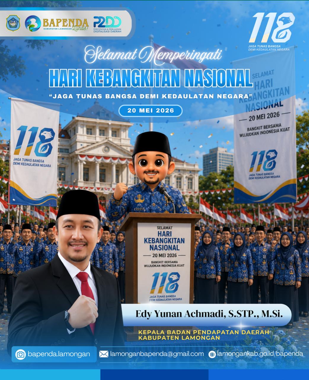 Foto: Selamat Memperingati Hari Kebangkitan Nasional ke-118 20 Mei 2026