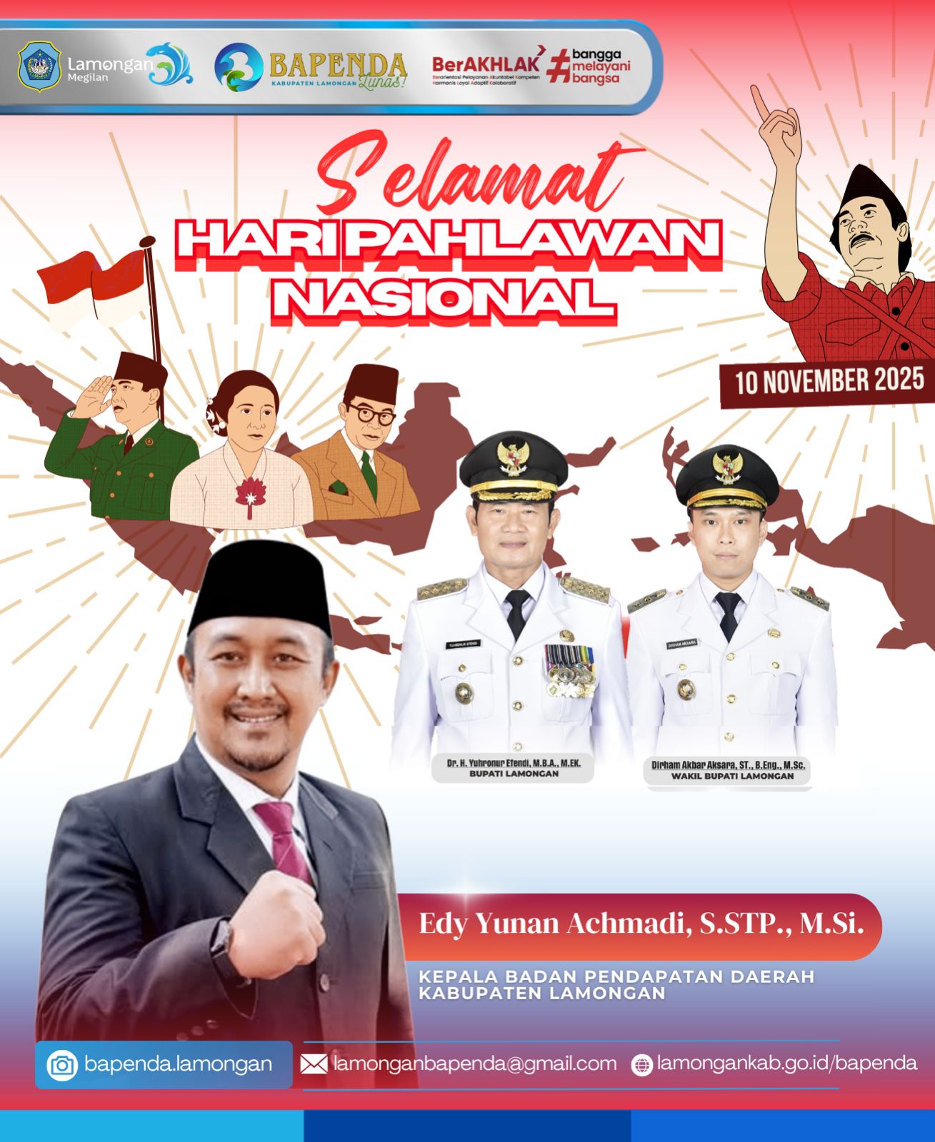 SELAMAT HARI PAHLAWAN NASIONAL !