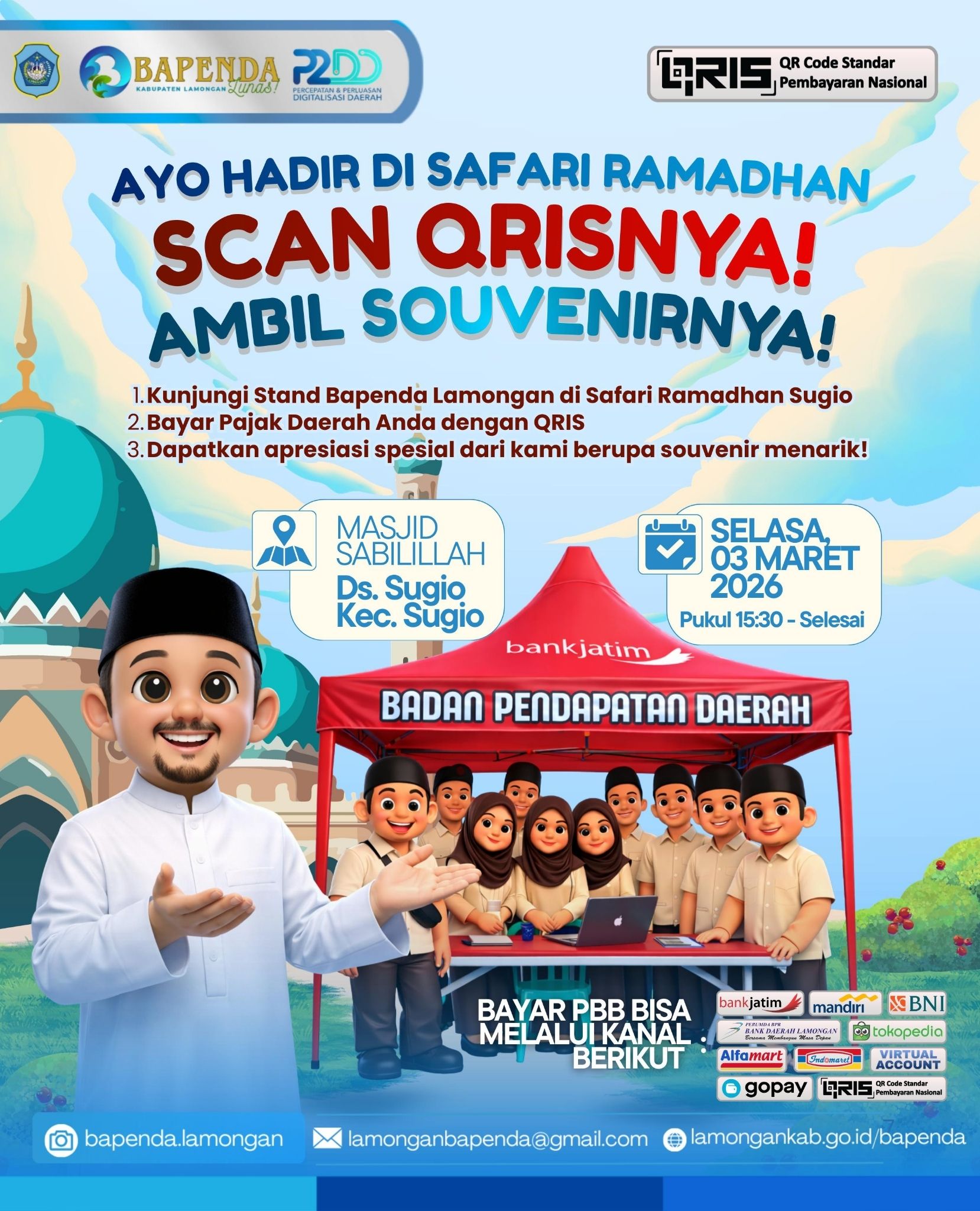 Foto: Safari Ramadhan di Kecamatan Sugio