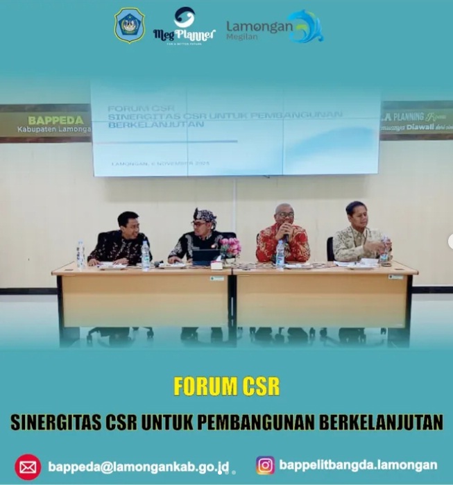 Foto: Forum CSR Kabupaten Lamongan Tahun 2025 dengan tema “Sinergitas CSR Untuk Pembangunan Berkelanjutan