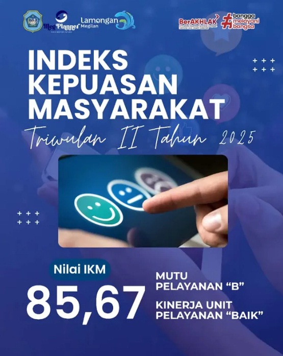 Foto: Indeks Kepuasan Masyarakat (IKM) Tribulan II Tahun 2025