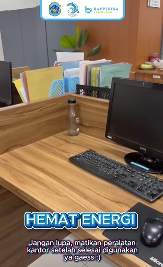 Foto: Bapperida Green Office Movement