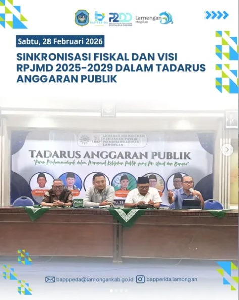 Foto: Sinkronisasi Fiskal dan Visi RPJMD 2025-2029 Dalam Tadarus Anggaran Publik