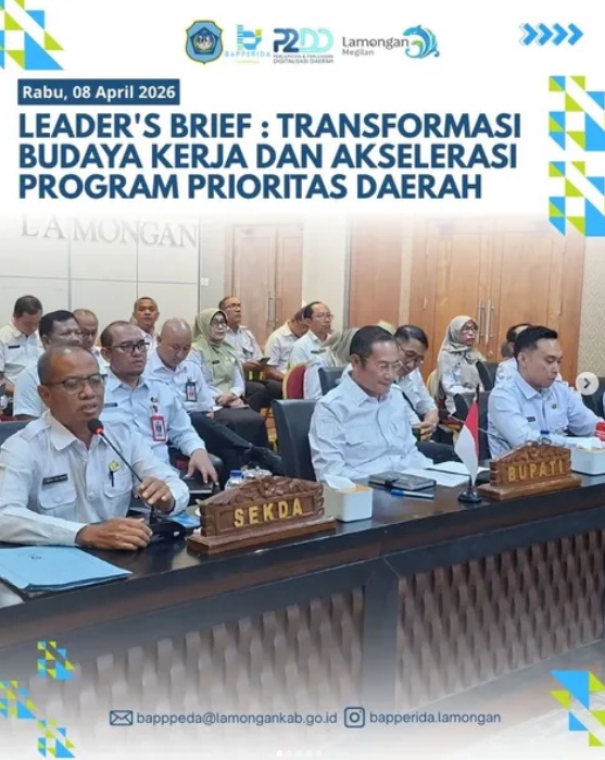 Foto: Leader Brief, Transformasi Budaya Kerja dan Akselerasi Program Prioritas Daerah