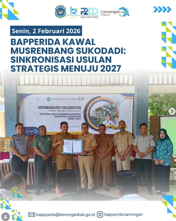 Foto: Musrenbang Penyusunan RKPD Tahun 2027 Kecamatan Sukodadi