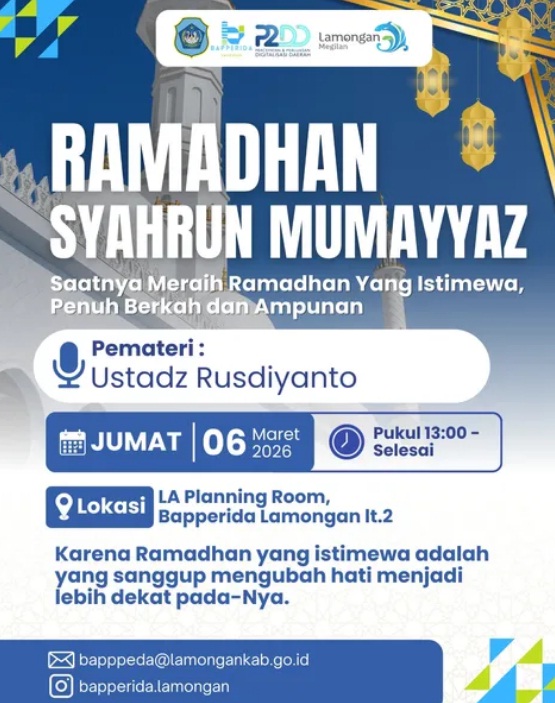 Foto: Ramadhan Syahrun Mumayyaz: Saatnya Meraih Ramadhan yang Istimewa