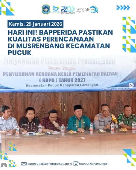 Foto: Musrenbang Penyusunan RKPD Tahun 2027 Kecamatan Pucuk