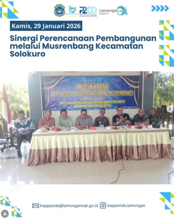 Foto: Musrenbang Penyusunan RKPD Tahun 2027 Kecamatan Solokuro