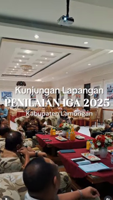 Foto: Kunjungan Lapangan tahapan penilaian Innovative Government Award (IGA) 2025