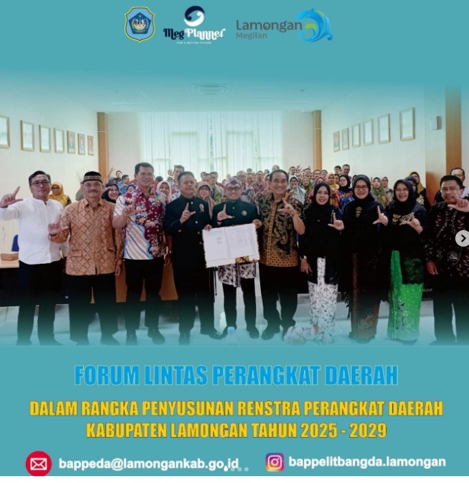 Forum Lintas Perangkat Daerah Dalam Rangka Penyusunan Renstra Perangkat Daerah Kabupaten Lamongan Tahun 2025-2029