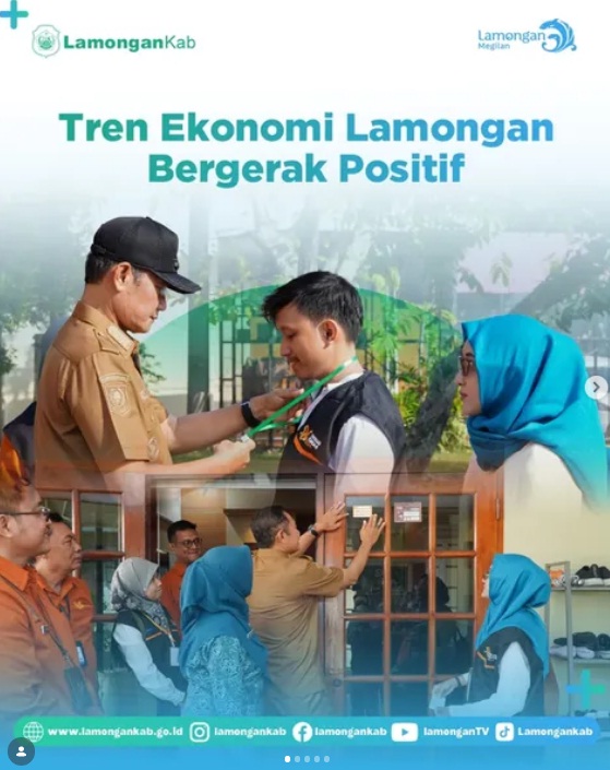 Foto: Kinerja perekonomian Kabupaten Lamongan menunjukkan tren yang positif di awal tahun 2026