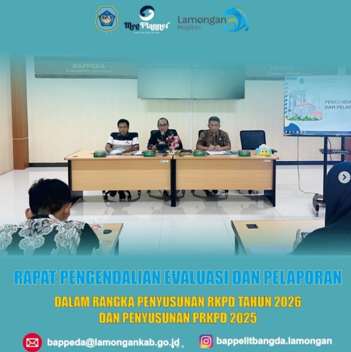 Rapat Pengendalian Evaluasi dan Pelaporan dalam Rangka Penyusunan RKPD 2026 dan Penyusunan PRKPD Tahun 2025