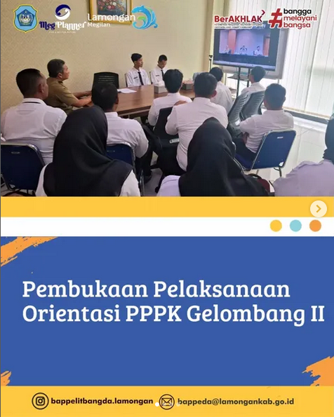 Pembukaan pelaksanaan Orientasi PPPK Gelombang 2