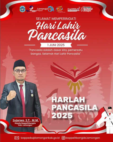Selamat Memperingati Hari Lahir Pancasila 1 JUNI 2025