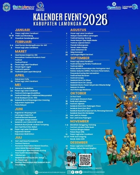 KALENDER EVENT KABUPATEN LAMONGAN 2026
