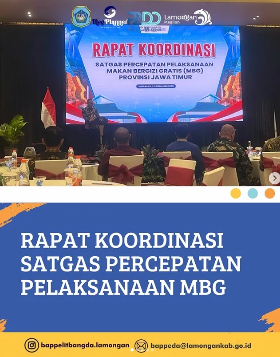 Foto: Rapat Koordinasi Satgas Percepatan Pelaksanaan MBG