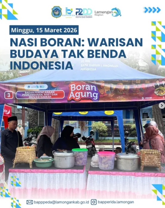 NASI BORAN: WARISAN BUDAYA TAK BENDA INDONESIA