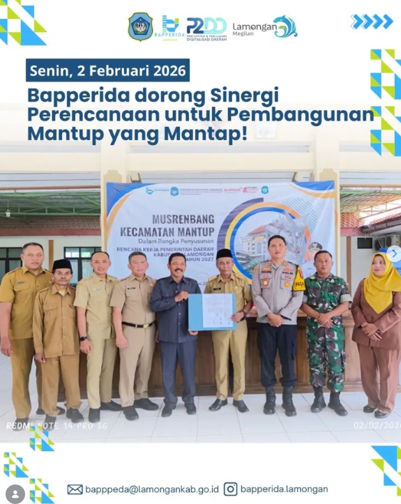 Foto: Musrenbang Penyusunan RKPD Tahun 2027 Kecamatan Mantup