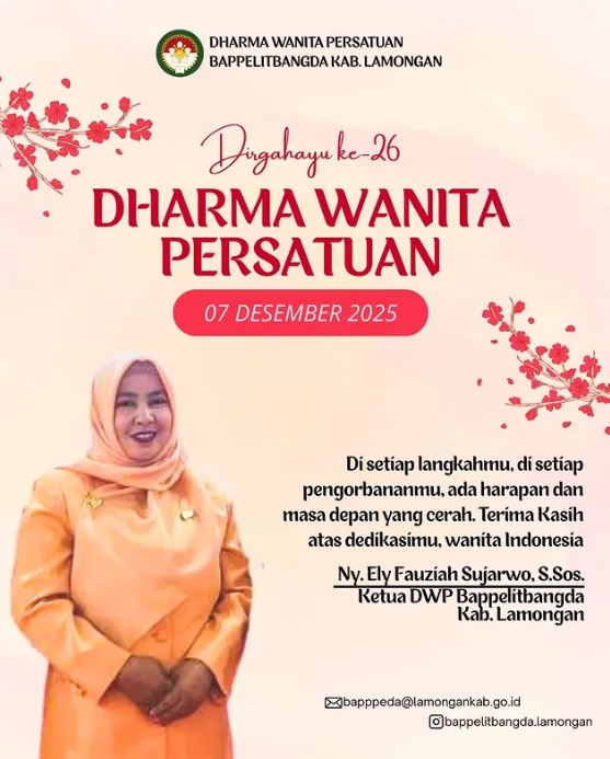 Foto: Dirgahayu ke 26 Dharma Wanita Persatuan