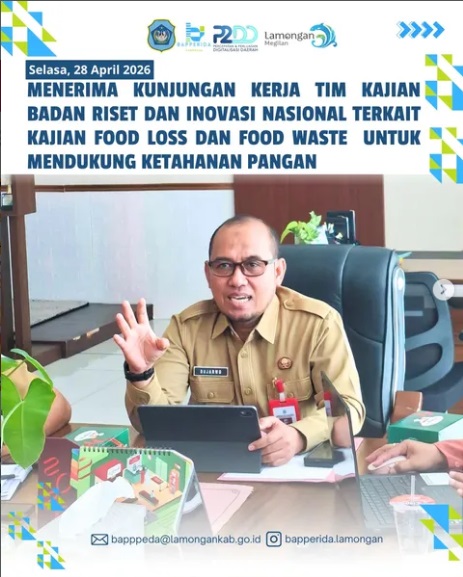 Foto: MENERIMA KUNJUNGAN KERJA TIM KAJIAN BADAN RISET DAN INOVASI NASIONAL TERKAIT KAJIAN FOOD LOSS DAN FOOD WASTE UNTUK MENDUKUNG KETAHANAN PANGAN