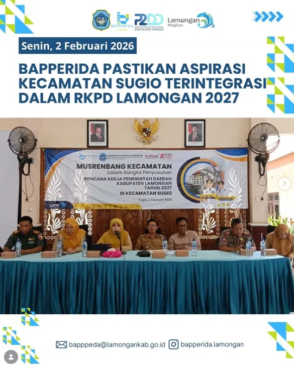 Foto: Musrenbang Penyusunan RKPD Tahun 2027 Kecamatan Sugio