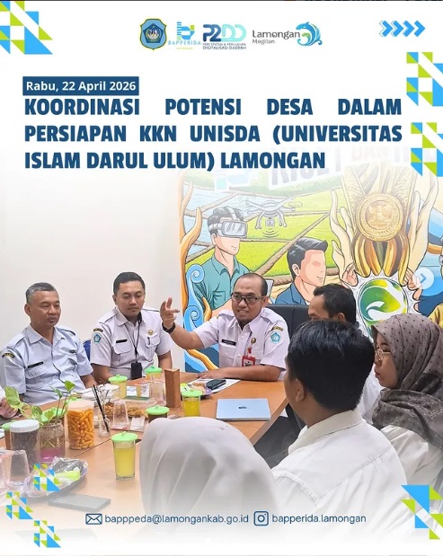 Foto: KOORDINASI POTENSI DESA DALAM PERSIAPAN KKN UNISDA (UNIVERSITAS ISLAM DARUL ULUM) LAMONGAN