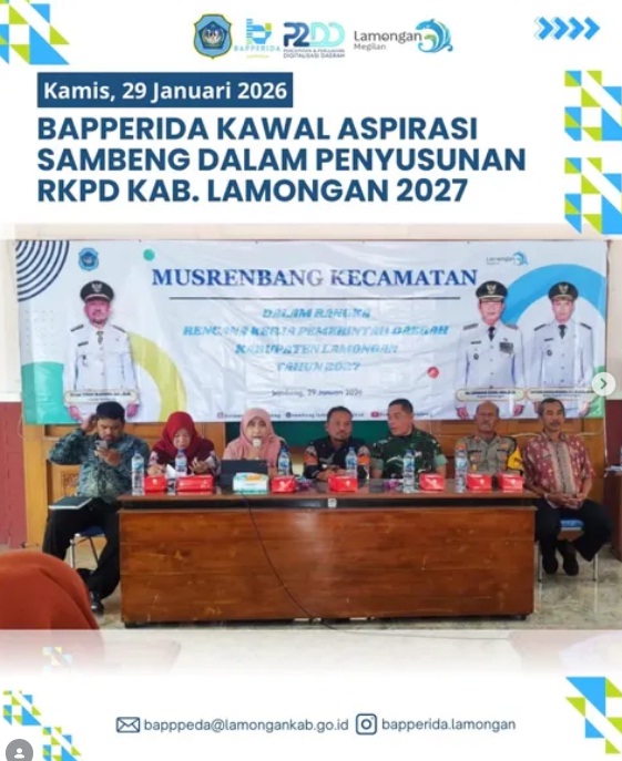 Foto: Musrenbang Penyusunan RKPD Tahun 2027 Kecamatan Sambeng