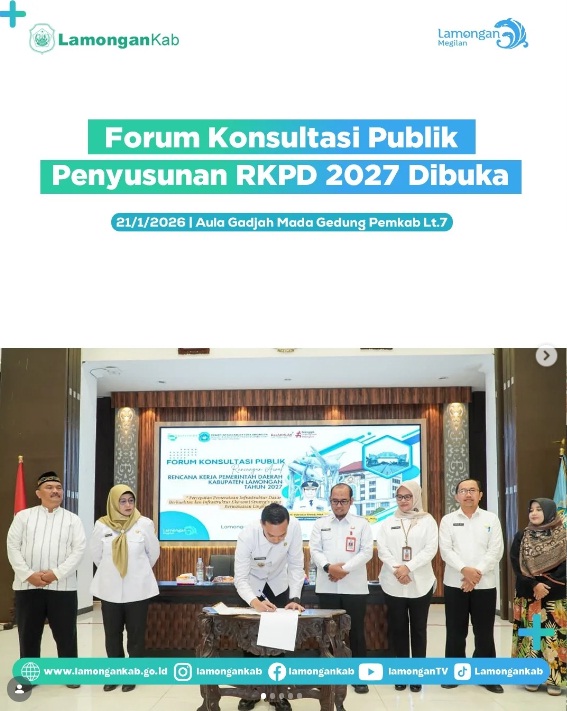 Foto: penyusunan Rencana Kerja Pemerintah Daerah (RKPD) tahun 2027