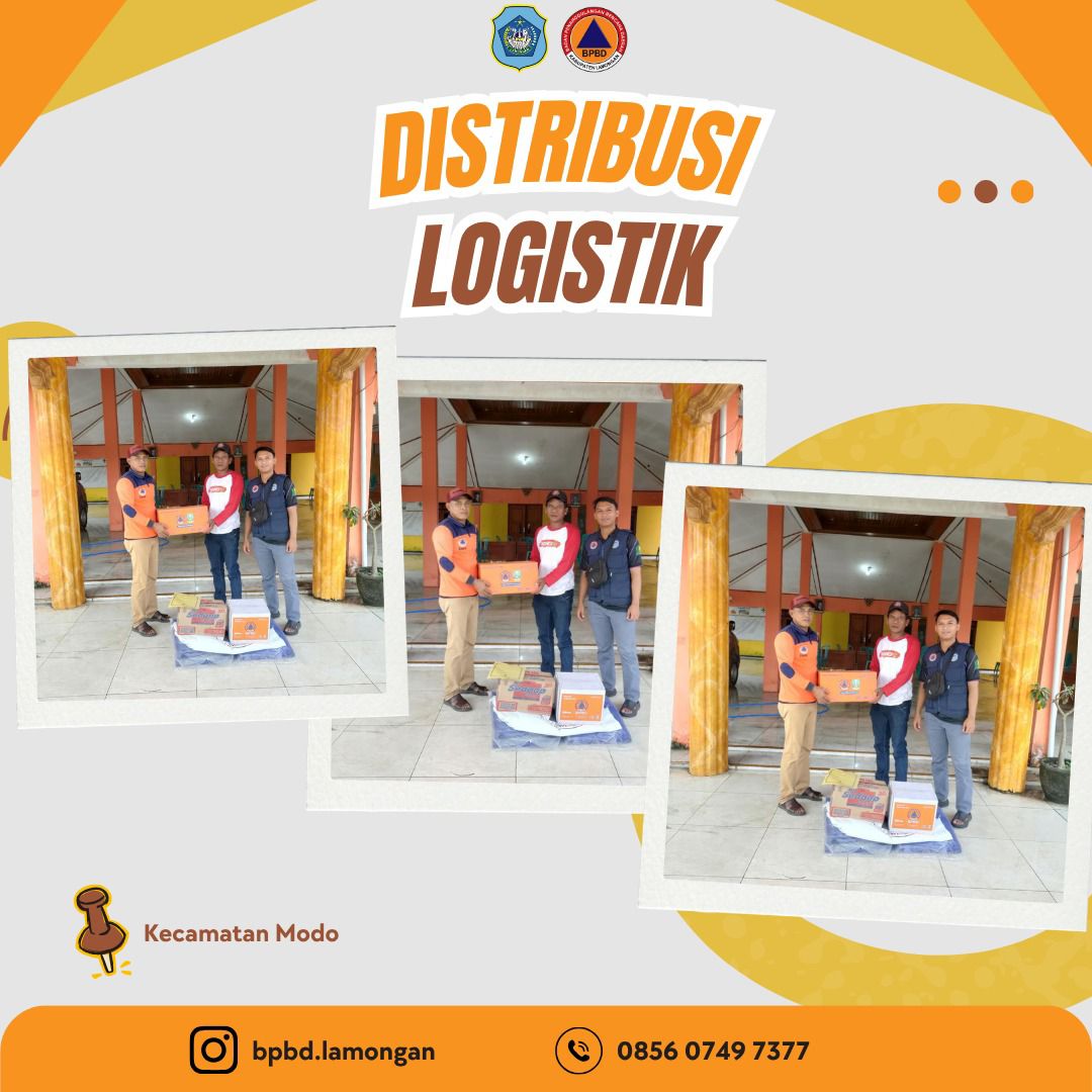 Foto: Distribusi Logistik di Kecamatan Modo