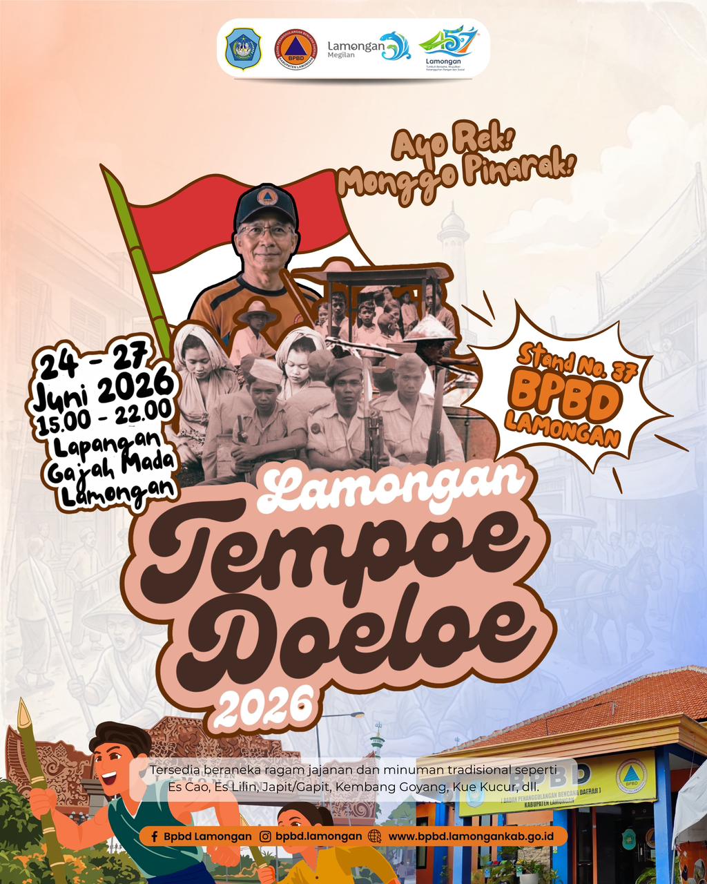 Foto: LAMONGAN TEMPOE DOLOE TAHUN 2026 MENGENANG PERJUANGAN JAMAN DAHULU