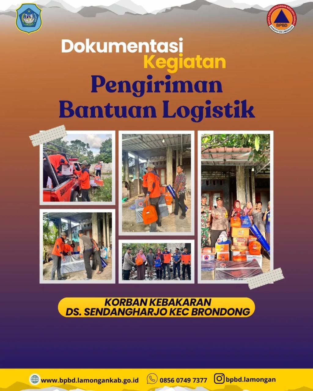 Foto: Pengiriman Bantuan Logistik