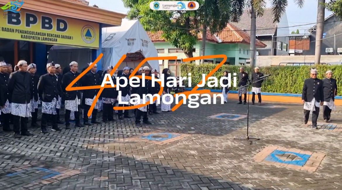 Foto: APEL HARI JADI LAMONGAN BERLANGSUNG DENGAN KHIDMAT