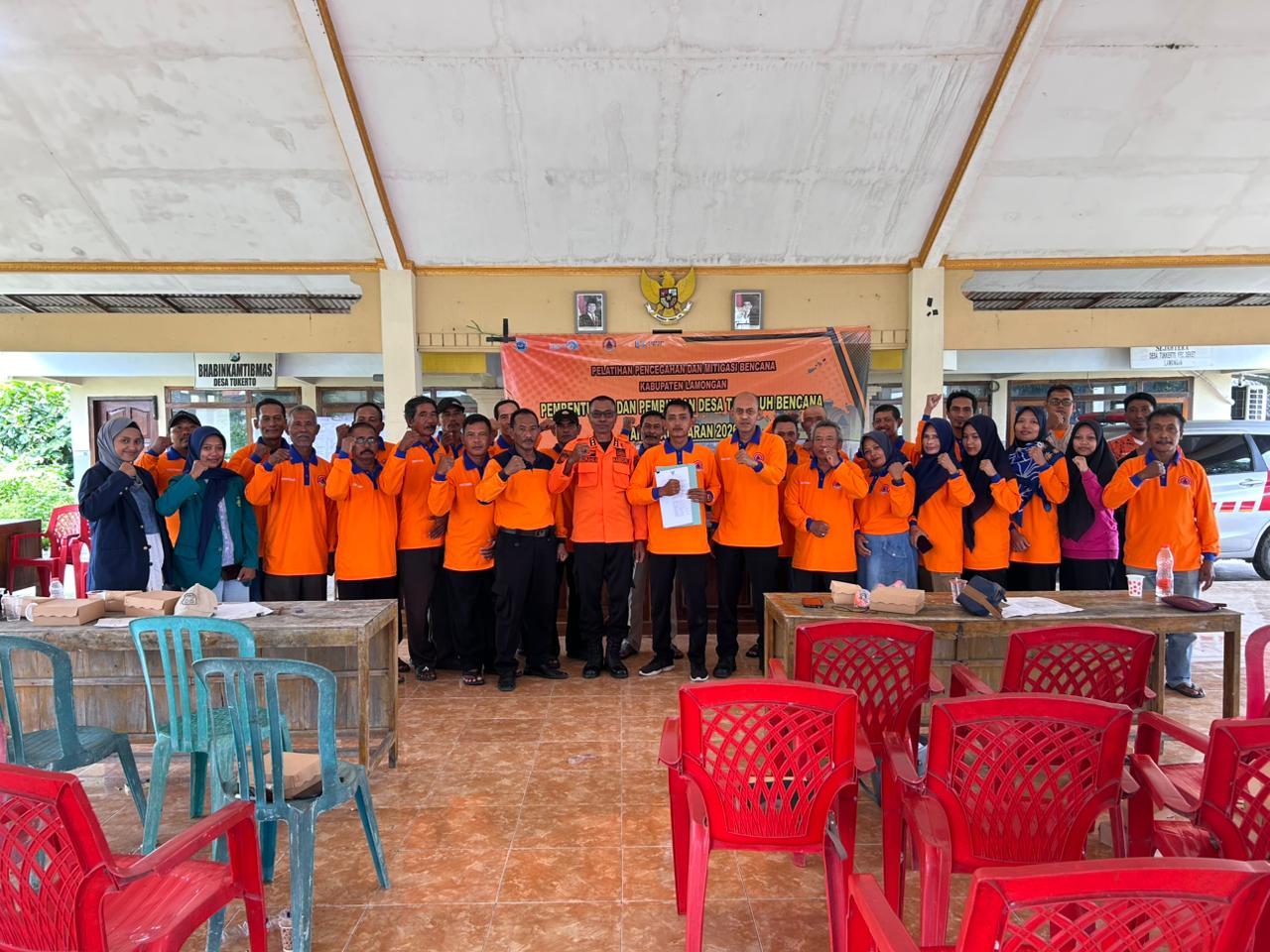 Foto: Pembentukan Desa Tangguh Bencana (DESTANA) Desa Tukkerto Kecamatan Deket Tahun Anggaran 2026